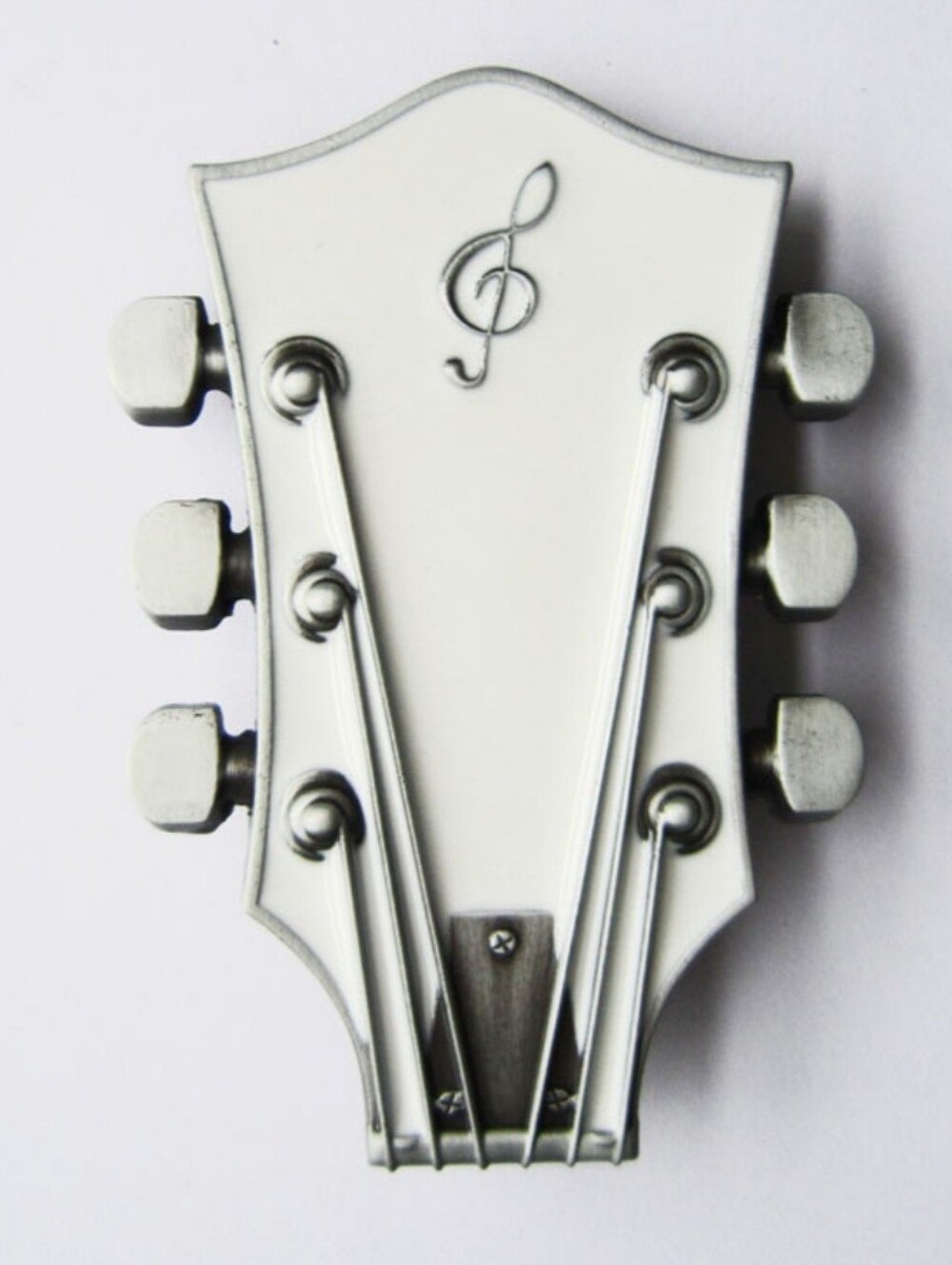 New guitar Headstock Musicians belt buckle See All 6 Color Choices